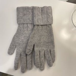Vineyard Vines Gray Cashmere Gloves